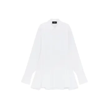 WE11DONE Long Sleeved Dresses Women's White