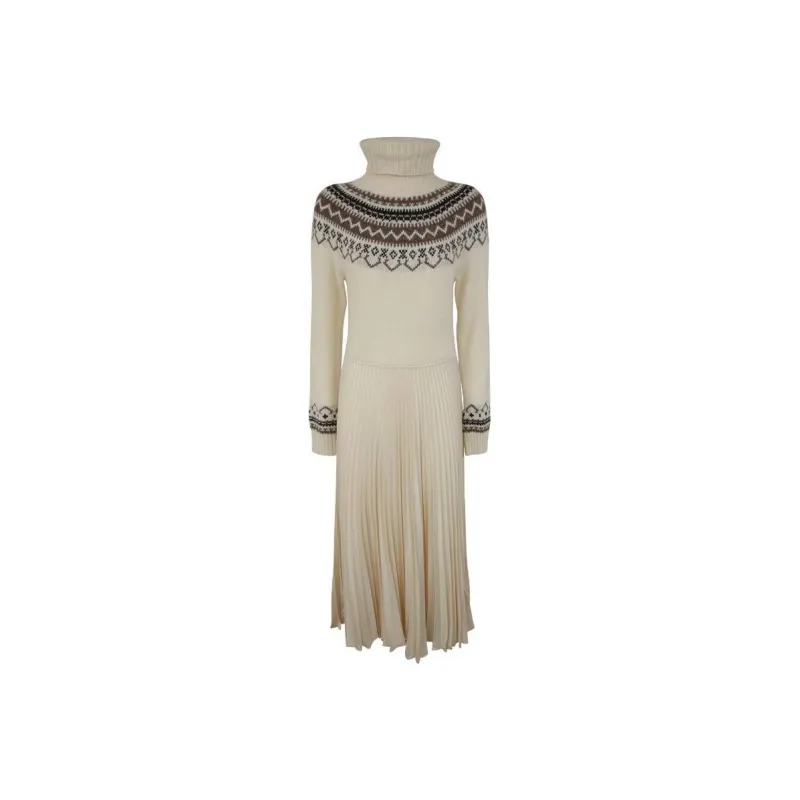 Polo Ralph Lauren Long-Sleeved Dresses Women's White-0