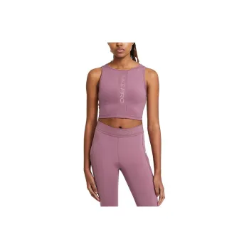 Nike Sleeveless Sports Shirts Women's Light Mulberry Red