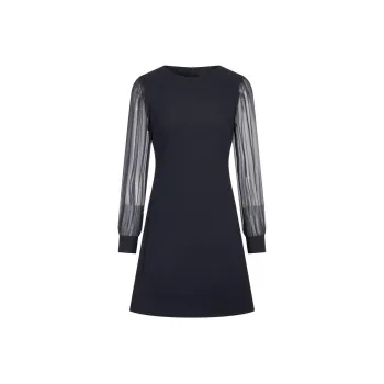 JZ. ANNAKRO Long Sleeved Dresses Women's Dark Blue