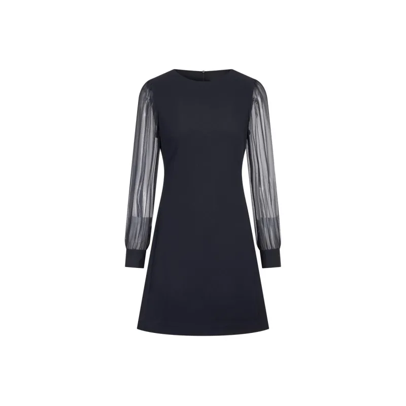 JZ. ANNAKRO Long Sleeved Dresses Women's Dark Blue-0