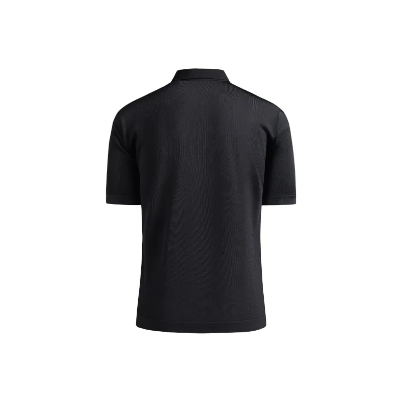 Montagut Polo Shirts Unisex Black-1