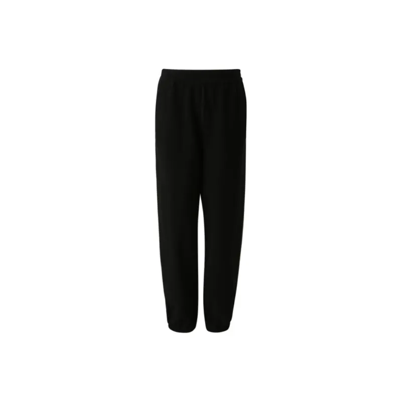 III VIVINIKO Knitted Sweatpants Women's Black-0