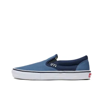 Vans Customs Low Top Skateboard Shoes Unisex Dark Blue
