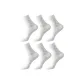 100% cotton ①: White 6 Pack