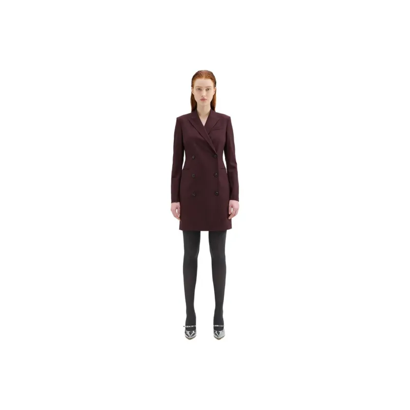 THEORY Long Sleeved Dresses Women's Dark Umber WNF-0