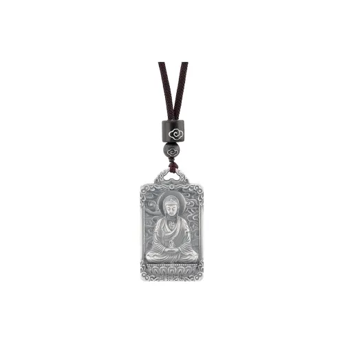 Shunqin Silver Building 999 Fine Silver Pendants Unisex