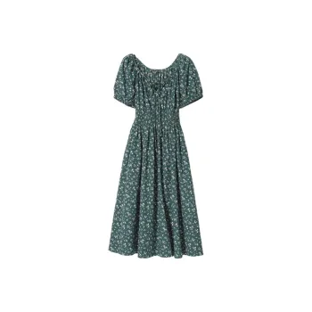 UNIQLO Short-Sleeved Dresses Women's Turquoise