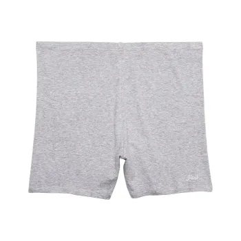 Victoria's Secret PINK RIBBED MODAL BIKE SHORTS/Print Casual Shorts Women's Gray