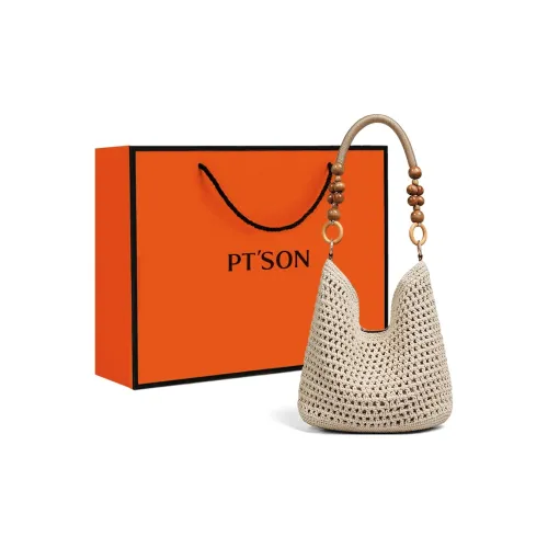 PT'SON Fabric Portable Shoulder Bag Regular Women's Brown