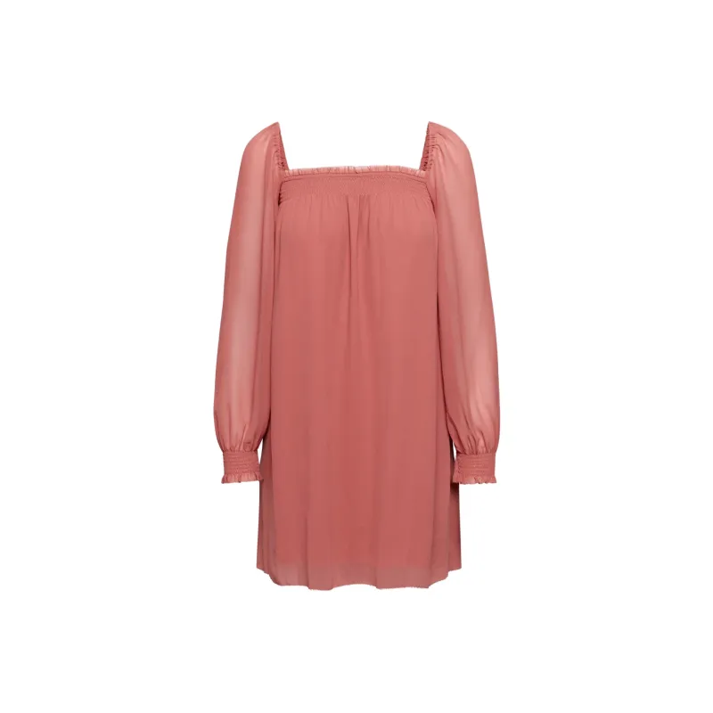 ARITZIA Wilfred Alana Dress Long-Sleeved Dresses Women's Warm Sienna Red-0