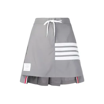 THOM BROWNE Casual Short Skirts Women's Gray