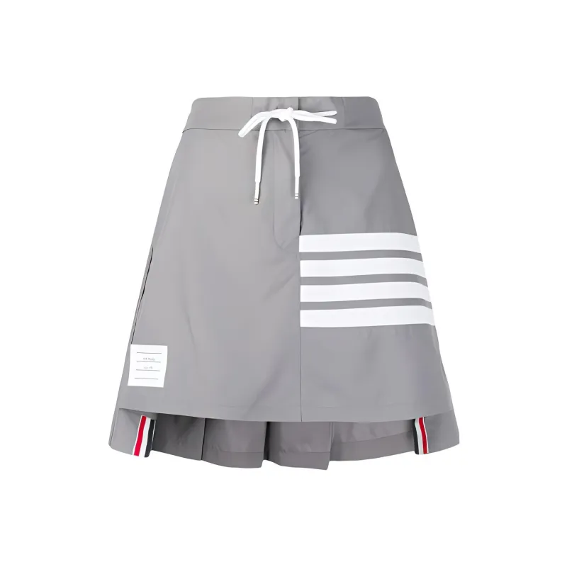 THOM BROWNE· Casual Short Skirts Women's Gray-0