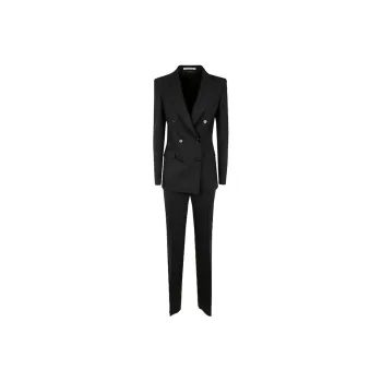 Tagliatore Double Breasted Long Sleeved Suit