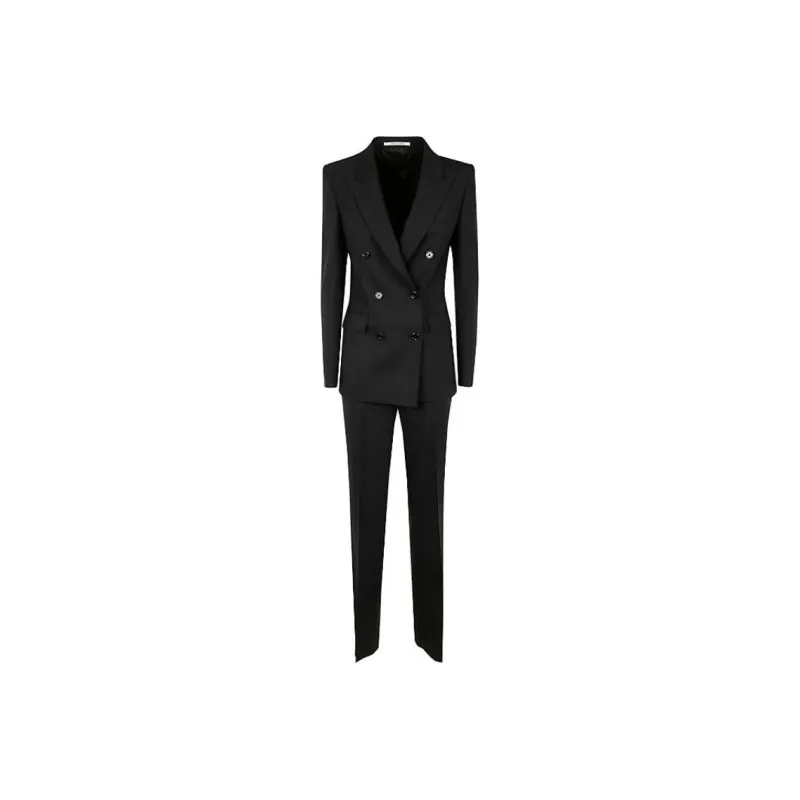 Tagliatore Double Breasted Long Sleeved Suit-0