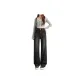 Black Gray Pants