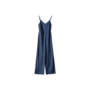 Wbwq Jumpsuit Women's Denim Blue