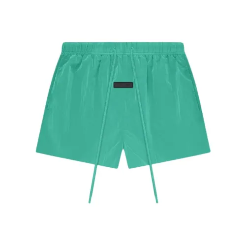 Fear Of God Essentials Crinkle Nylon Running Short Mint Leaf