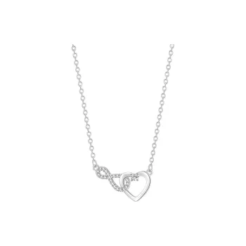 DAWO 925 Sterling Silver Necklaces Women's