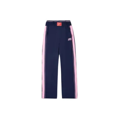 LiNing Knitted Sweatpants Women's Dark Ship Blue