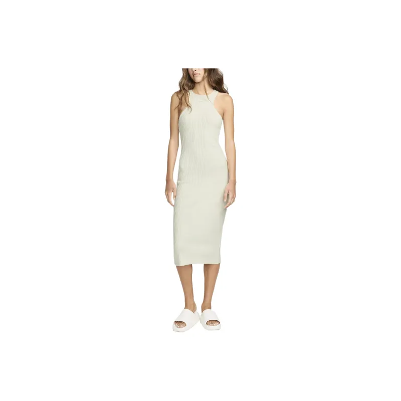Nike Sportswear Chill Rib Women's Slim Sleeveless Midi Dress-0