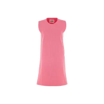 JIL SANDER Crewneck Sleeveless Shift Dress