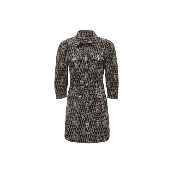 ONLY Long-Sleeved Dresses Women's Dark Denim Gray DARK GREY DENIM