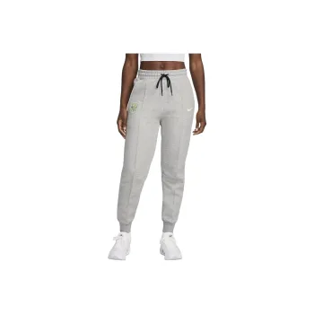 Nike FW24 Tech Fleece Knitted Sports Pants Women's Dark Gray
