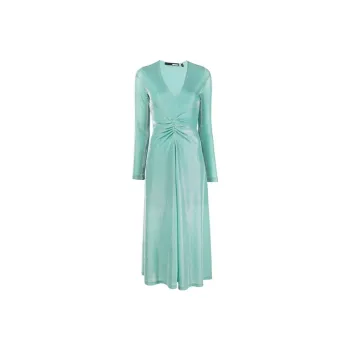 Rotate Long-Sleeved Dresses Women's Green