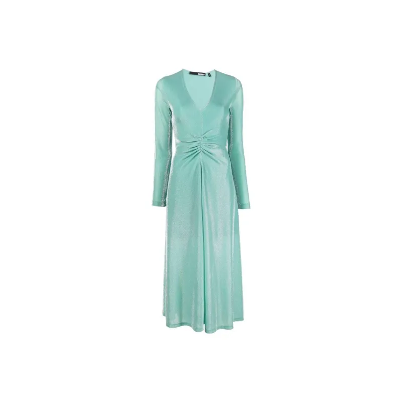 Rotate Long-Sleeved Dresses Women's Green-0