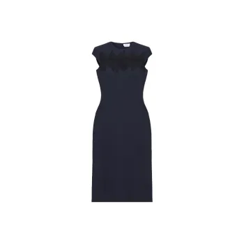 Alexander McQueen Tailored Pencil Midi Dress