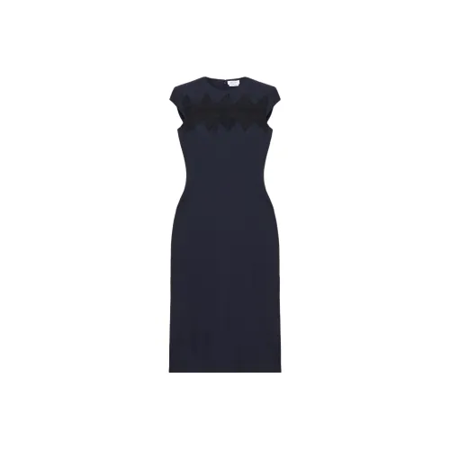 Alexander McQueen Tailored Pencil Midi Dress