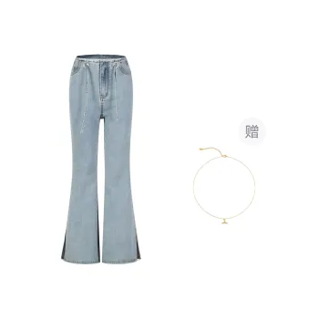 Three Quarters Jeans Women's Blue