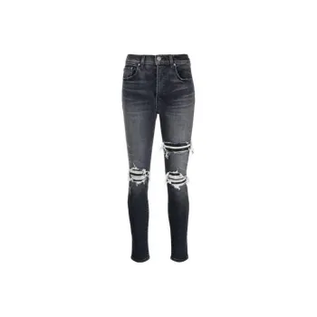 AMIRI High waist Distressed Skinny Jeans