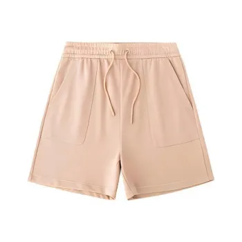 CHAOJIANTA Casual Shorts Women's Classic Taupe Gray