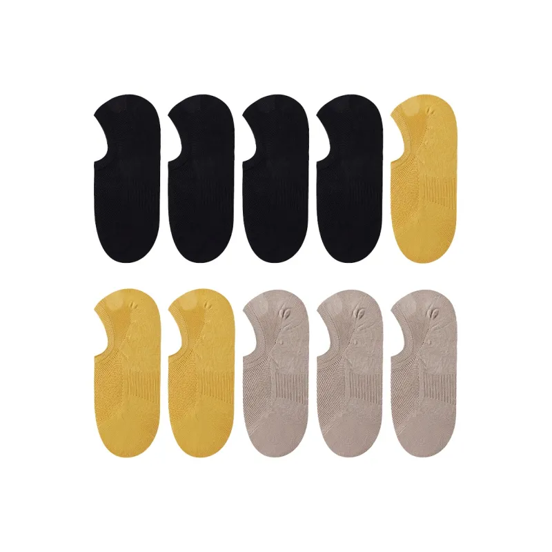 Cotton Gene No Show Socks Women's Combo Set-14