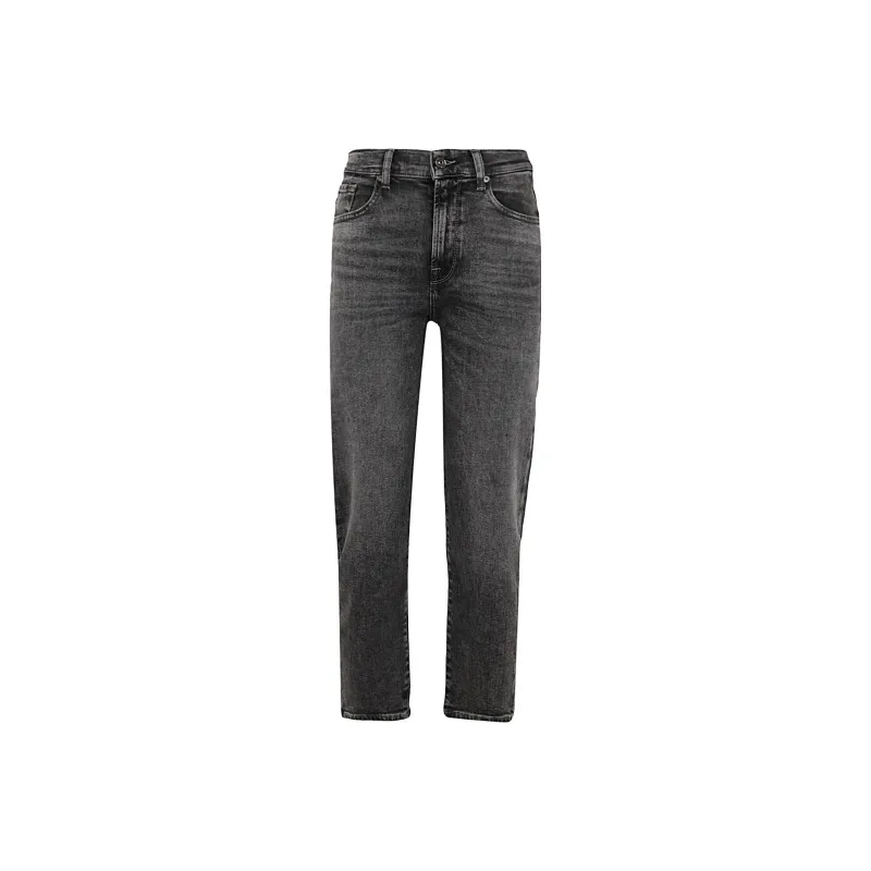SEVEN FOR ALL MANKIND Mid rise Cropped Jeans-0