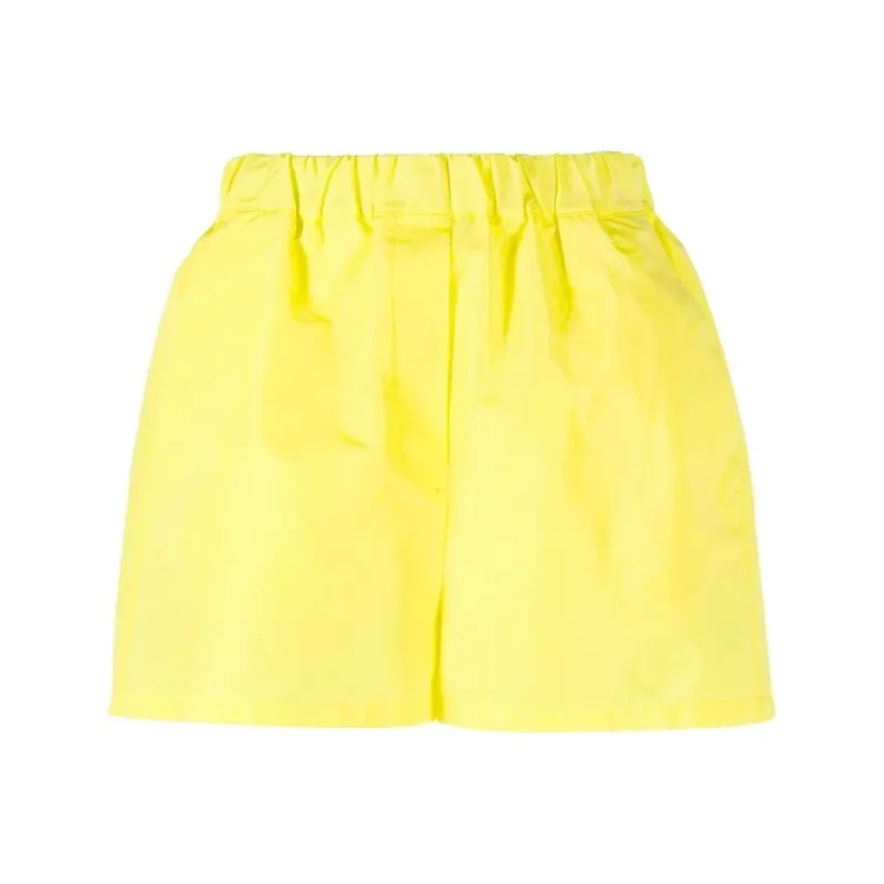 MSGM Elastic Waist Shorts-0