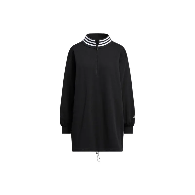 Adidas Long-Sleeved Dresses Women's Black-0