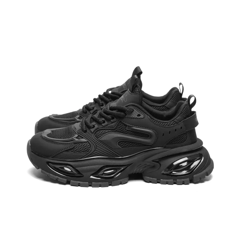 Meixi Abrasion Resistant Breathable Height Increasing Low Top Chunky Sneakers Men's-7