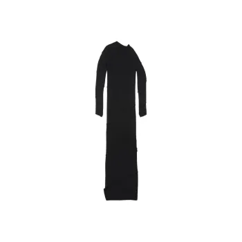 Balenciaga Spiral Maxi Dress
