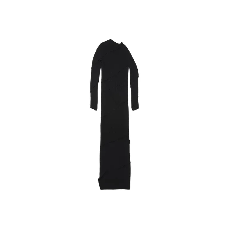 Balenciaga Spiral Maxi Dress-0