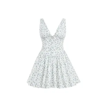 HOUSE OF CB FABRIZIA Sleeveless Dress Women's White/White