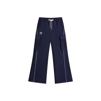 Kappa 1916 Series Knitted Sports Pants Women's Midnight Blue