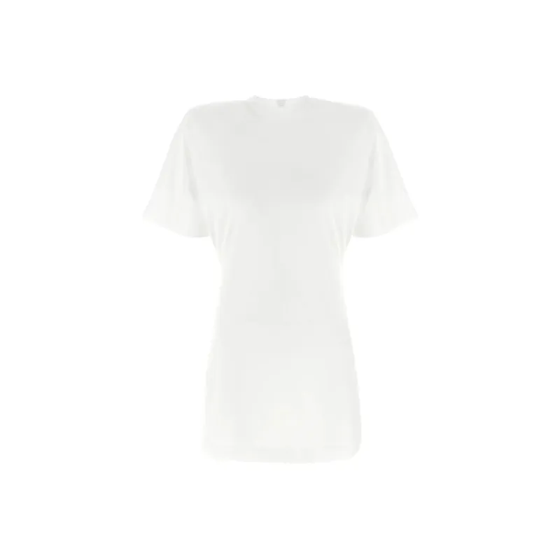 PINKO Short Sleeved Dress Women's White-0