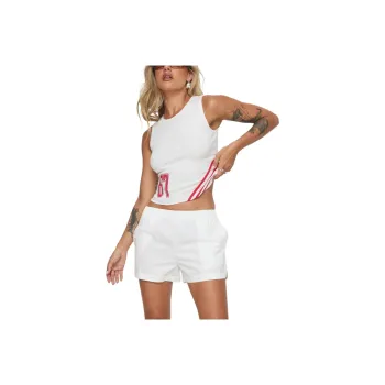 PRINCESS POLLY SUNKISS SHORTS Casual Shorts Women's WHITE/White