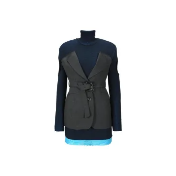 ANDERSSON BELL Long Sleeved Dresses Women's Charcoal Gray