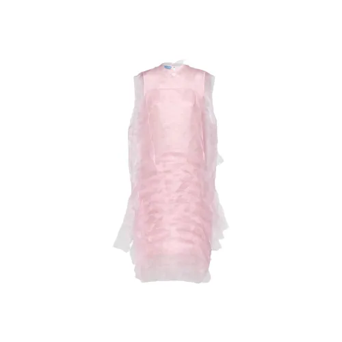 PRADA Sleeveless Technical Voile Dress