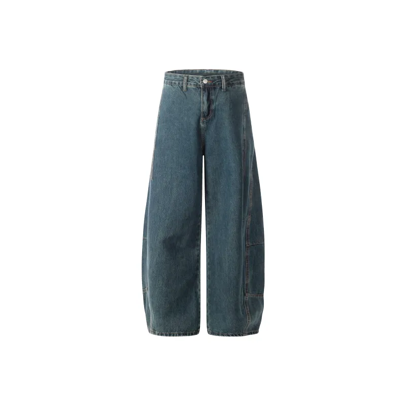 VINMUK Jeans Unisex Nostalgic Blue-0