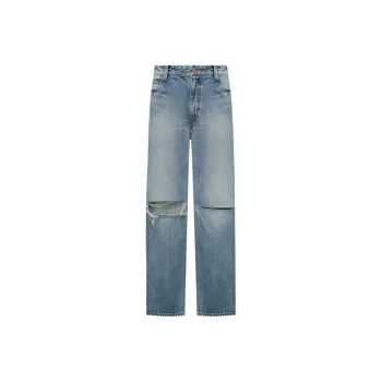 Balenciaga Distressed Loose Fit Jeans